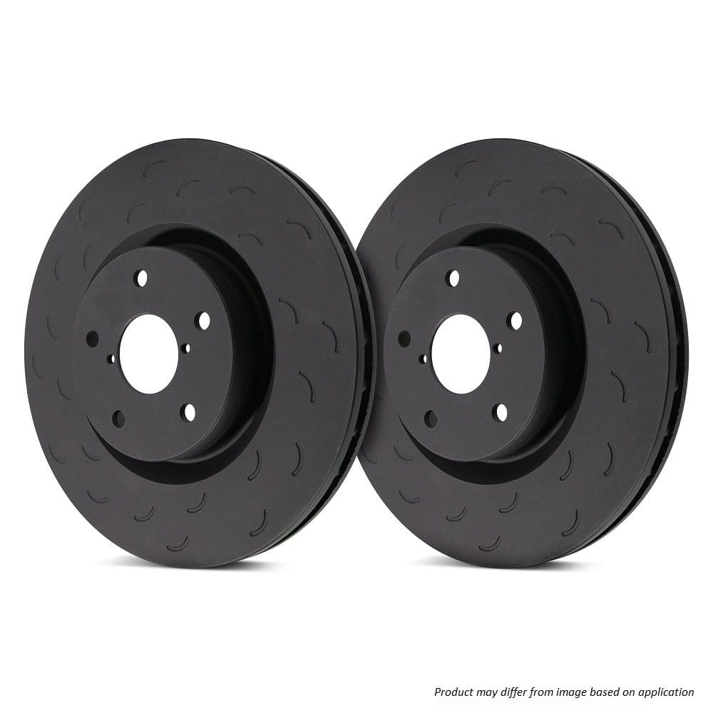 HTS5336 - Hawk Talon Slotted Brake Discs; Rear - Image 2