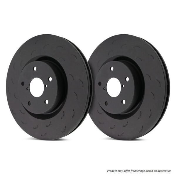 HTS5380 - Hawk Talon Slotted Brake Discs; Rear - Image 2