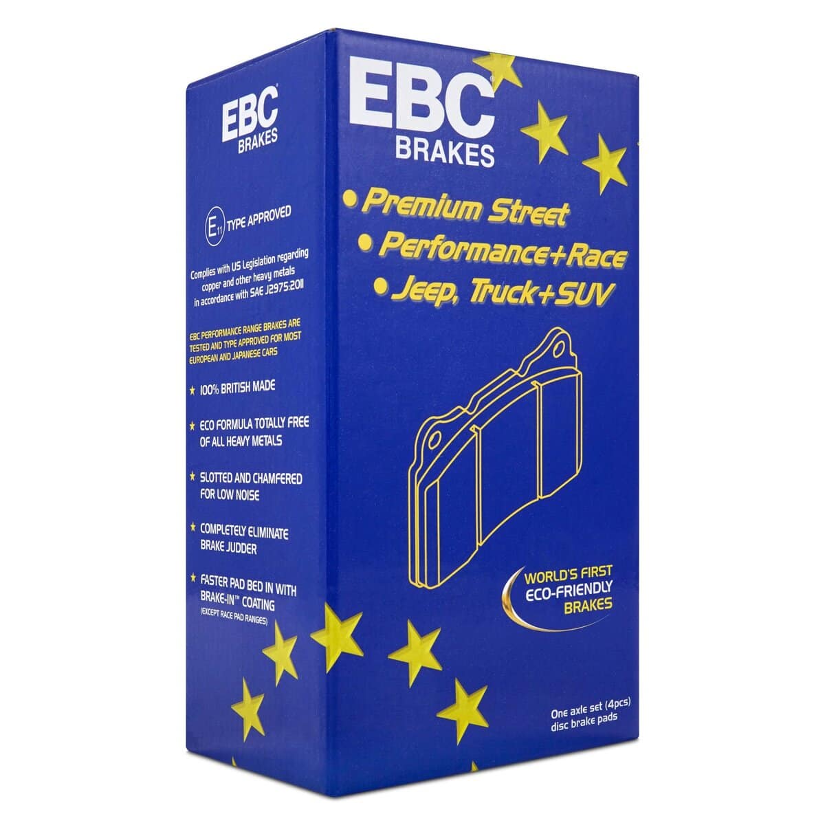 DPX2415 - EBC Ultimax Brake Pads; Rear - Image 5