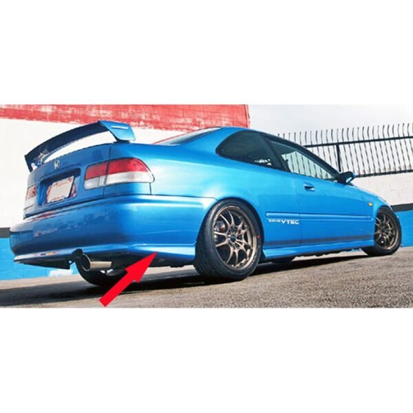 Aerodynamics - Rear Bumper Caps ''Mugen'' (Civic 99-01 2/4dr) - Image 3