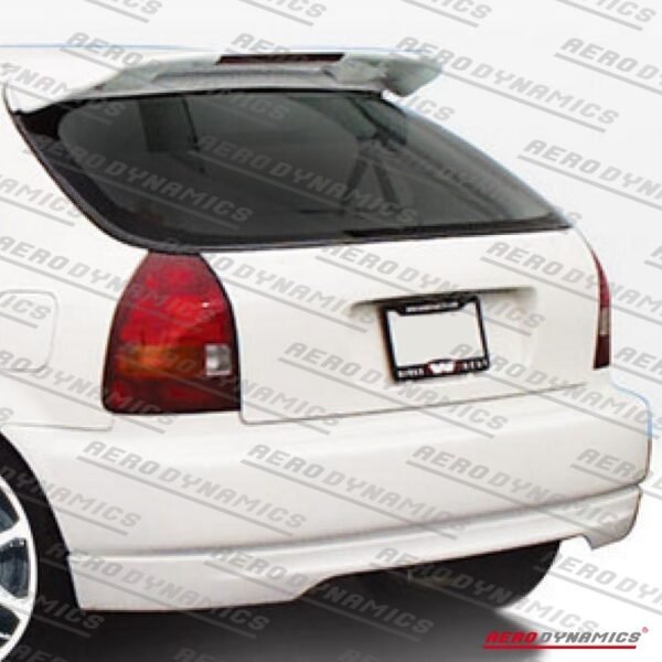 Aerodynamics - Type-R Style Spoiler ABS With Third Brakelight (Civic 95-01 3dr) - Image 2