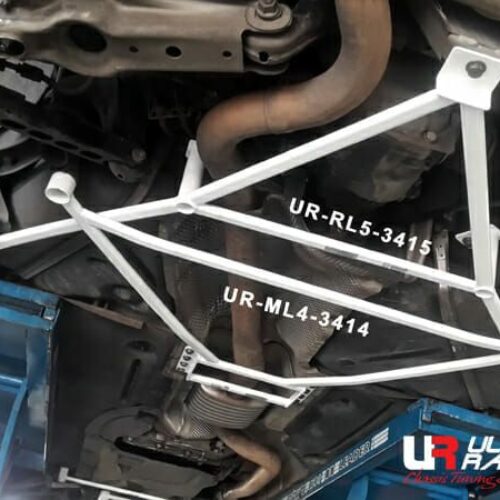 BMW E84 (X1) 2.0 4WD 09-15 UltraRacing 4-Point Mid Lower Brace (3414)