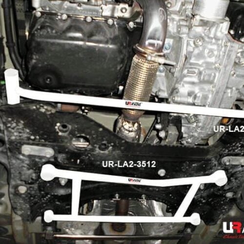 Citroen C4 Spacetourer 1.6 18+/Peugeot 308 1.6 14-21 2WD UltraRacing 4-Point Front Lower Brace (3512)