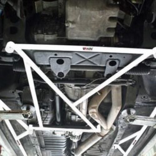 Nissan Skyline GTR R33 Ultra-R 4-Point Front Lower H-Brace