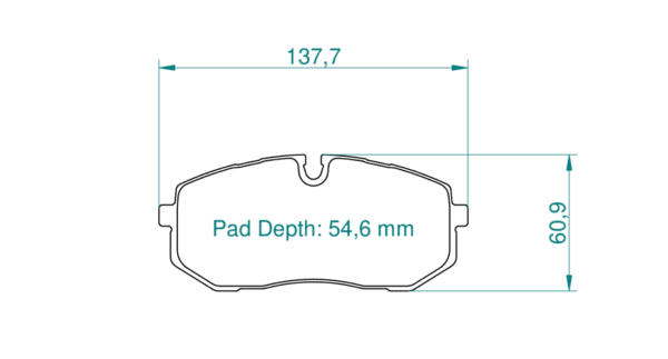 S7036R29001 - Pagid RSL 29 Brake Pads; Front - Image 2