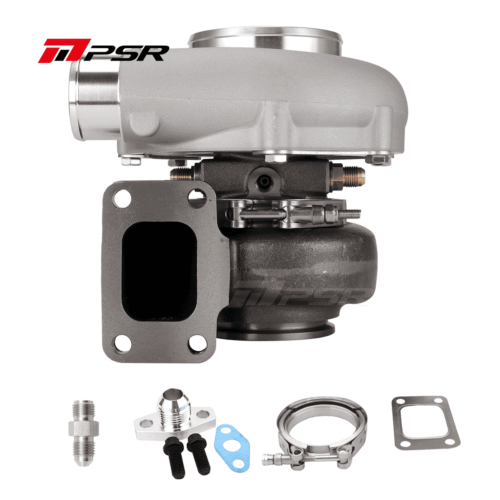 PSR Forward Rotation 6255G Dual Ball Bearing Turbocharger HP Rating 900 – T3 .72 V-Band, T51R Mod