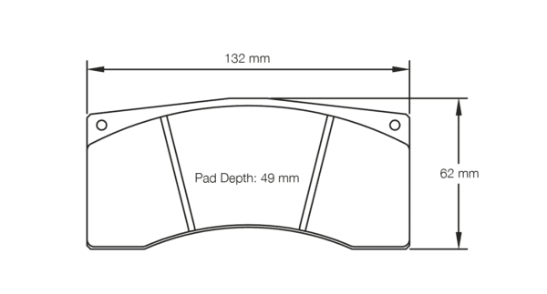 E270429010 - Pagid RSL 29 Brake Pads; Rear - Image 2