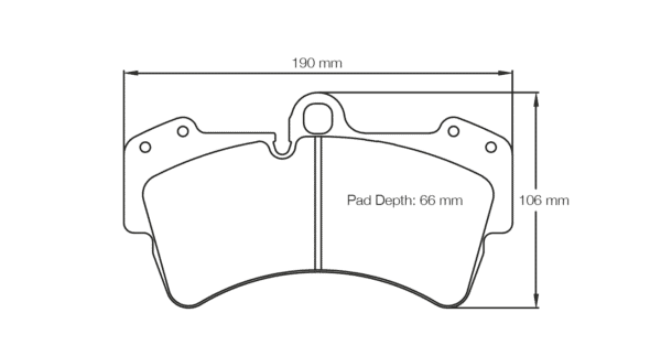 E284529010 - Pagid RSL 29 Brake Pads; Front - Image 2
