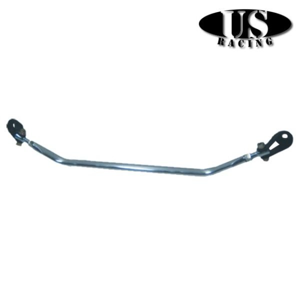 US-Racing Strutbrace Front Lower N-Style Polished (Civic 87-01/CRX/Del Sol/Integra)