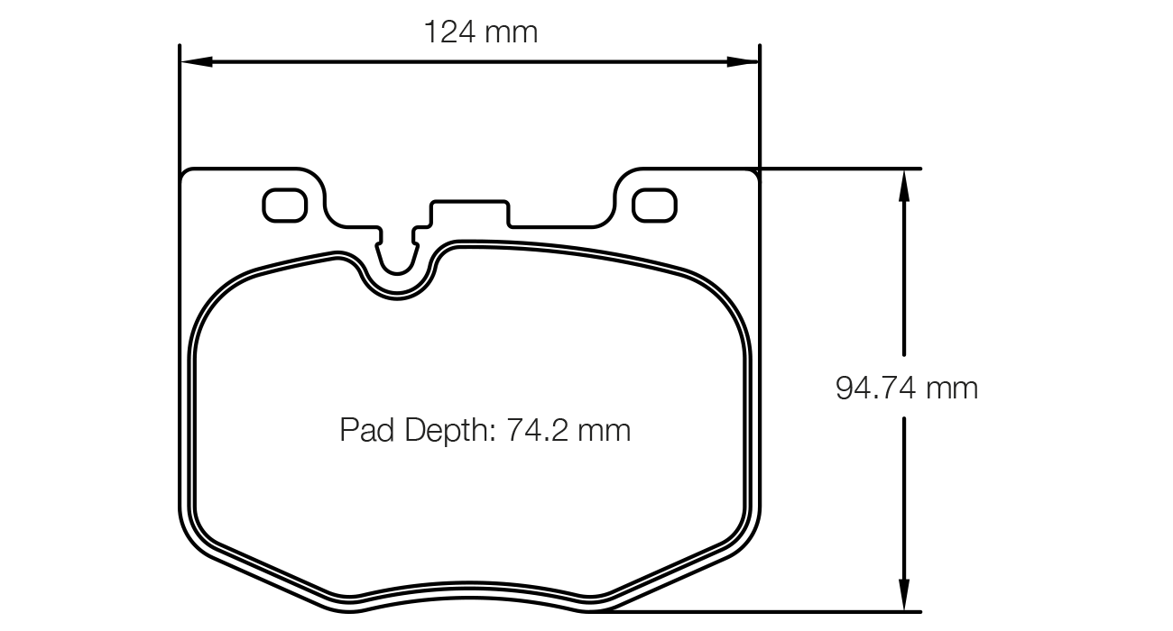 S8275R29001 - Pagid RSL 29 Brake Pads; Front - Image 2