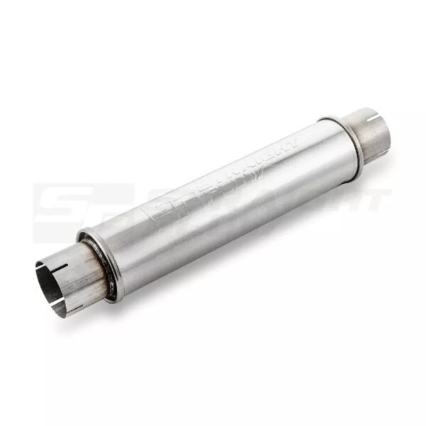 Muffler Round 100mm L-420mm D-76 SS