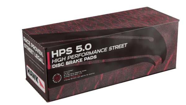 HB651B.624 - Hawk HPS 5.0 Brake Pads; Rear - Image 5