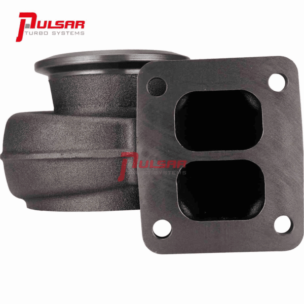 PSR Turbine Housing for 300 Series Turbos 80/73mm 76/68mm 177211 177208 177210 - T4 Divided 0.91A/R Fit 76/68mm TW