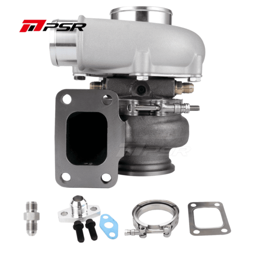 PSR Forward Rotation 5455G Dual Ball Bearing Turbocharger HP Rating 660 – Stainless Steel .82A/R T25 W/O IWG(+Vband to T25 Adapter)