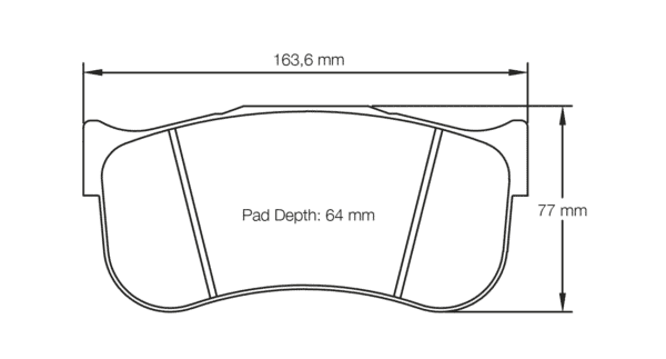 S8100T2E001 - Pagid RST 2E Brake Pads; Front - Image 2