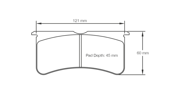 S2555T03001 - Pagid RST 3 Brake Pads; Front - Image 2