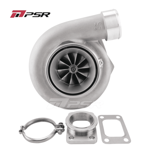PSR3584 GEN2 Dual Ball Bearing Turbocharger – .64 STAINLESS STEEL DUAL V-BAND+T25 Adapter