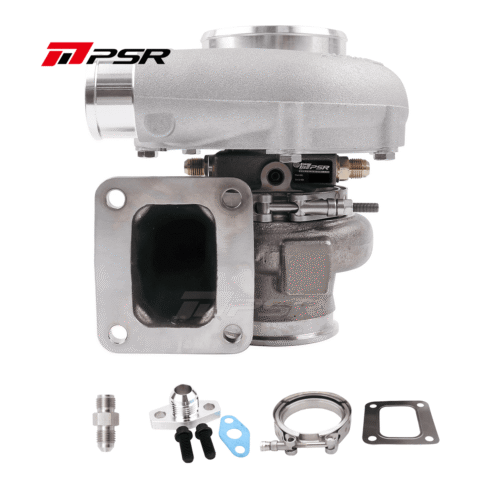 PSR Forward Rotation 5855G Dual Ball Bearing Turbocharger HP Rating 770 – T4 .82 V-Band