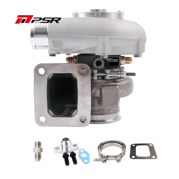 PSR Forward Rotation 5855G Dual Ball Bearing Turbocharger HP Rating 770 - T4 .82 V-Band
