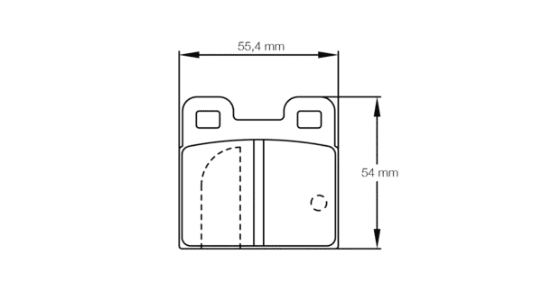 S4122H42001 - Pagid RSH 42 Brake Pads; Rear - Image 2