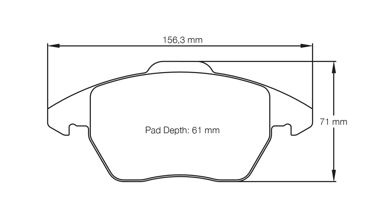 E8001R2901 - Pagid RSL 29 Brake Pads; Front - Image 2
