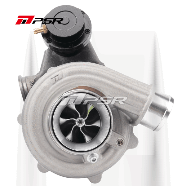 PSR 5455A With PTG Style Compressor Wheel Dual Ball Bearing Turbocharger HP Rating 660 - 0.72A/R Dual Vband IWG, T51R Mod