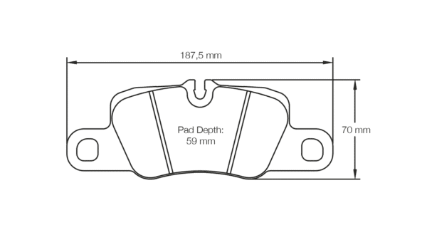 S4909C01001 - Pagid RSC 1 Brake Pads; Rear - Image 2