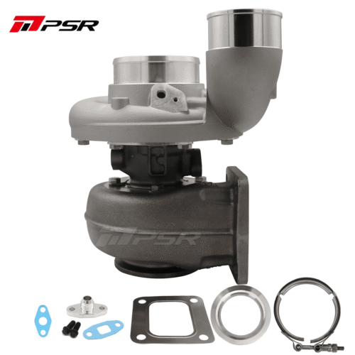 Pulsar Billet 363 366 369 Journal Bearing Turbo with 90¡ã Elbow Outlet Compressor