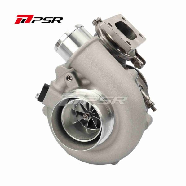 PSR Reverse Rotation 6255G Dual Ball Bearing Turbocharger HP Rating 900 - Dual Vband 0.72A/R+An adapter Vband to T25