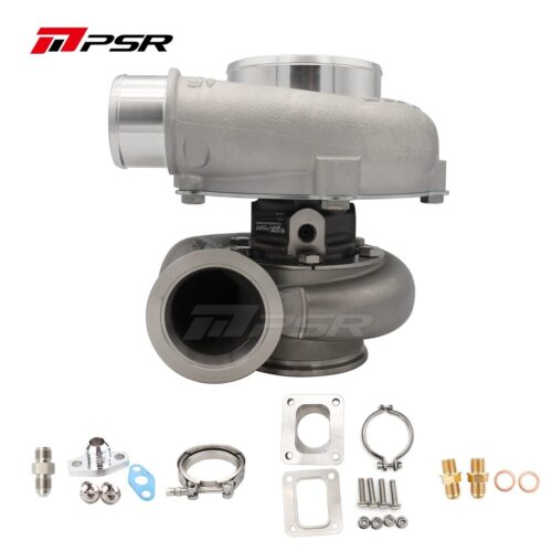 PSR3071 Gen2 Dual Ball Bearing Turbocharger – .82 STAINLESS STEEL DUAL V-BAND+T4 Adapter