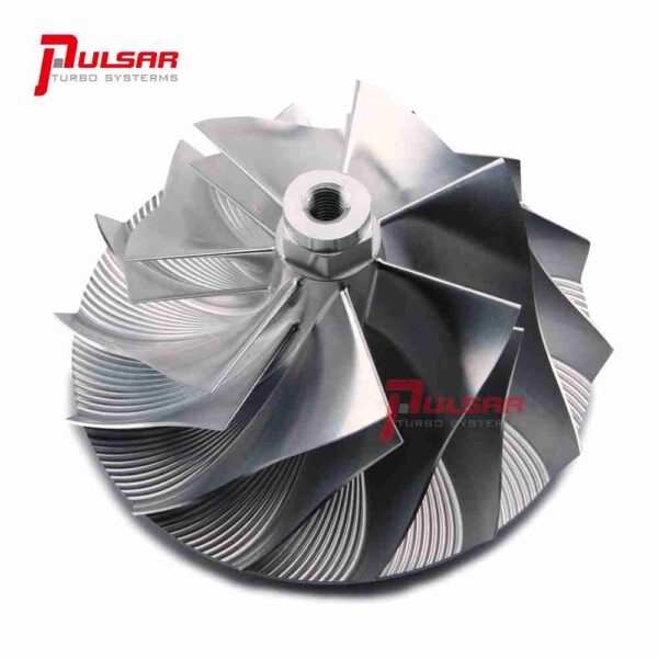 94-03 Ford 7.3 Powerstroke TP38 GTP38 Billet Turbo Compressor Wheel+Rebuild Kit - Image 2