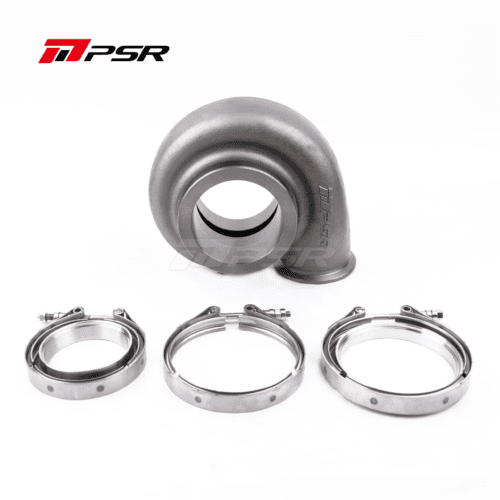 Turbine Housing Drop in Precision PTE Ball Bearing Turbo 7685 8085 8385 – 1.28A/R, 3" V-band Inlet, 4" V-band Outlet