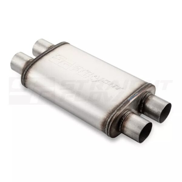 Muffler D-60 2in2out 4x9 14inch - Image 3