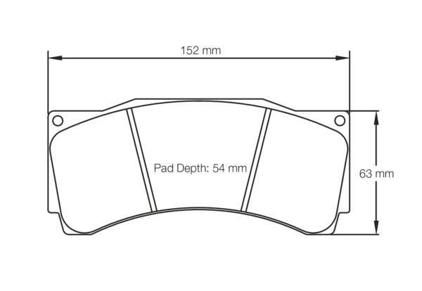 S1904T2E001 - Pagid RST 2E Brake Pads; Front - Image 2