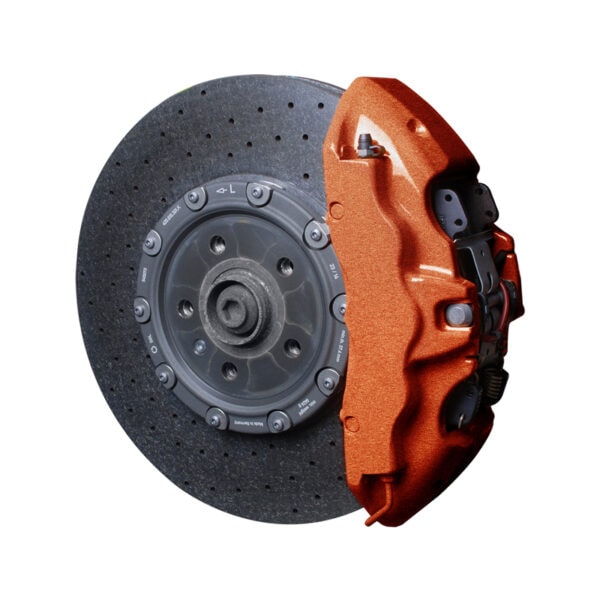 Brake Calip. Lacquer-vint. copper metal - Image 2