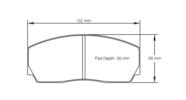 S1270T03001 - Pagid RST 3 Brake Pads; Front/Rear - Image 2