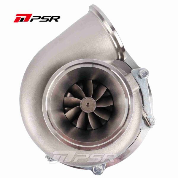 PSR Forward Rotation 6255G Dual Ball Bearing Turbocharger HP Rating 900 - Stainless Steel .82A/R DUAL V-BAND W/O IWG