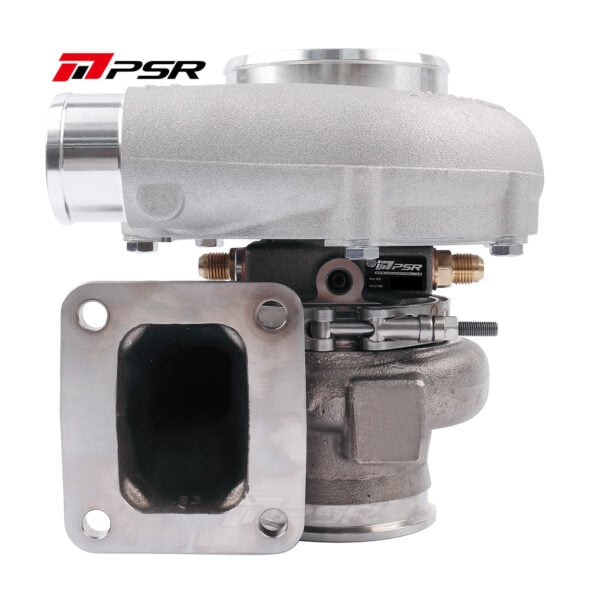 PSR Forward Rotation 6262G Dual Ball Bearing Turbocharger HP Rating 900 - Stainless Steel .82A/R T4 W/O IWG(+Vband to T4 Adapter)