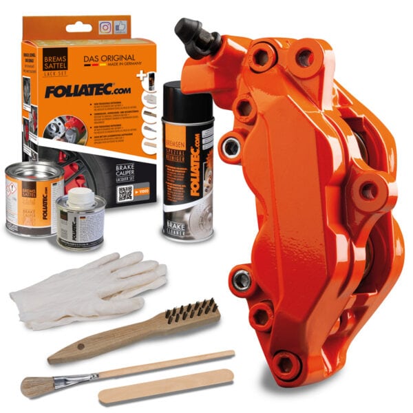 Brake Caliper Lacquer Set-flame orange
