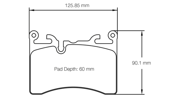 S8284R29001 - Pagid RSL 29 Brake Pads; Rear - Image 2