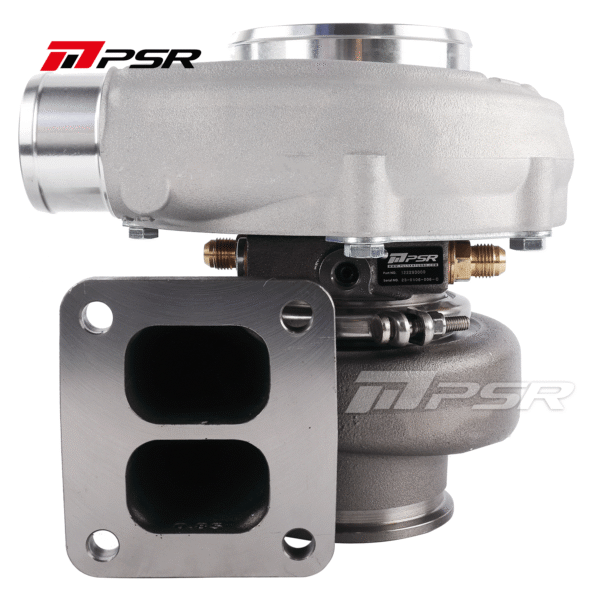 PSR 5855A Curved Point Milled Compressor Wheel Dual Ball Bearing Turbocharger HP Rating 770 - T4 divided 0.85A/R