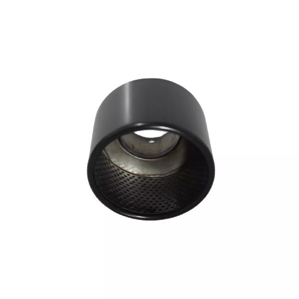 Black exhaust tips slant cut D-114