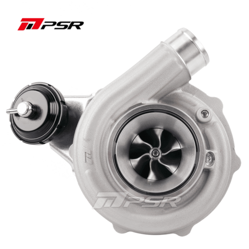 PSR 5449A Curved Point Milled Compressor Wheel Dual Ball Bearing Turbocharger HP Rating 660 – .72A/R DUAL V-BAND IWG, T51R Mod
