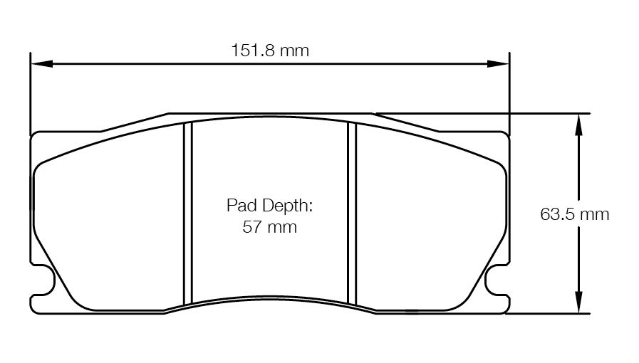 S8007R29001 - Pagid RSL 29 Brake Pads; - Image 2