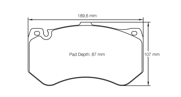 S8088R29001 - Pagid RSL 29 Brake Pads; Front - Image 2