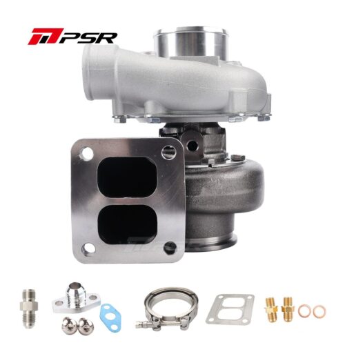 PSR3576 Compact Dual Ball Bearing Turbocharger – T4 DIVIDED INLET, V-BAND OUTLET, 0.85A/R