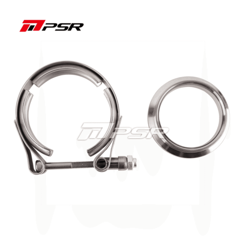 PULSAR PTX28/30/35 PTG49/55/62 Turbine Housing V-Band Flange&Clamp Kits – 3" Outlet Kit