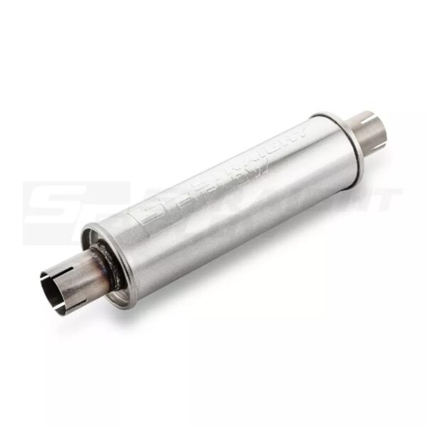 Muffler Round 100mm L-350mm D-51 SS