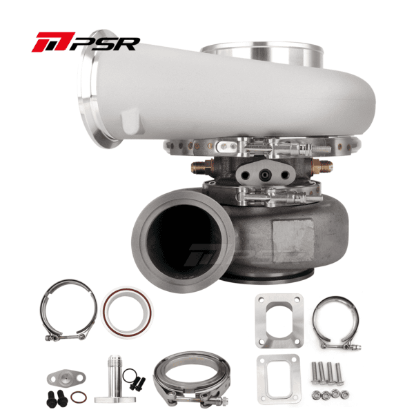 PSR Forward Rotation 7975G Dual Ball Bearing Turbocharger HP Rating 1450 - 1.01 A/R DUAL V-BAND+An Adapter Vband to T4