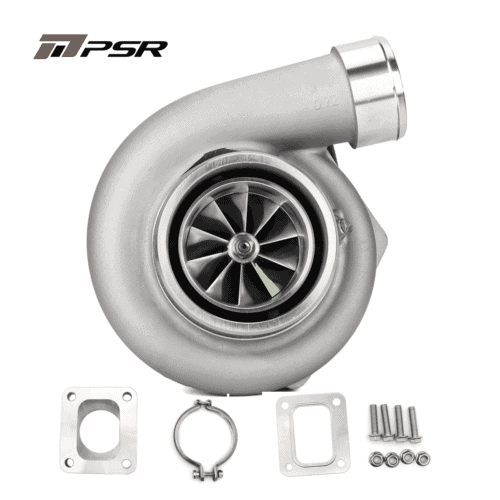 PSR3584 Gen3 Dual Ball Bearing Turbocharger – .82 SS Dual Vband+T4 Adapter